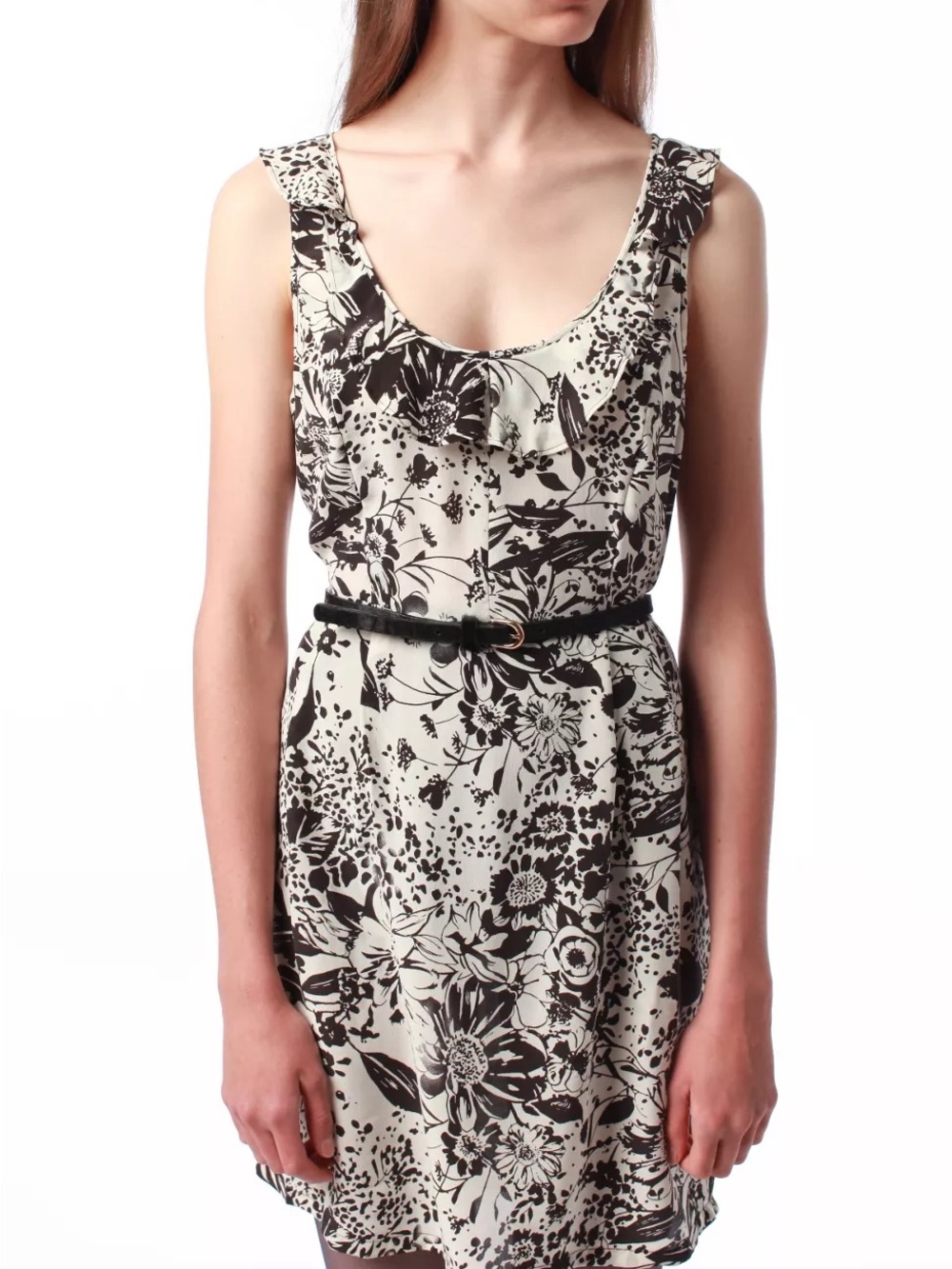 Urban Outfitters Kimchi Blue Open-Back Silk Dress